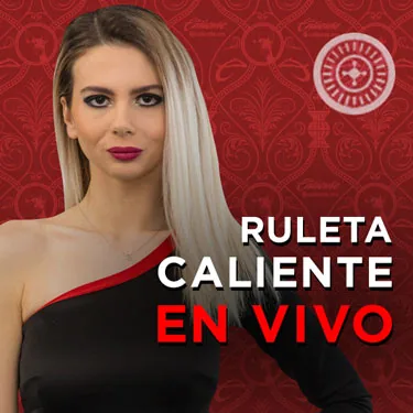 Crupier de la mesa Ruleta Caliente en vivo